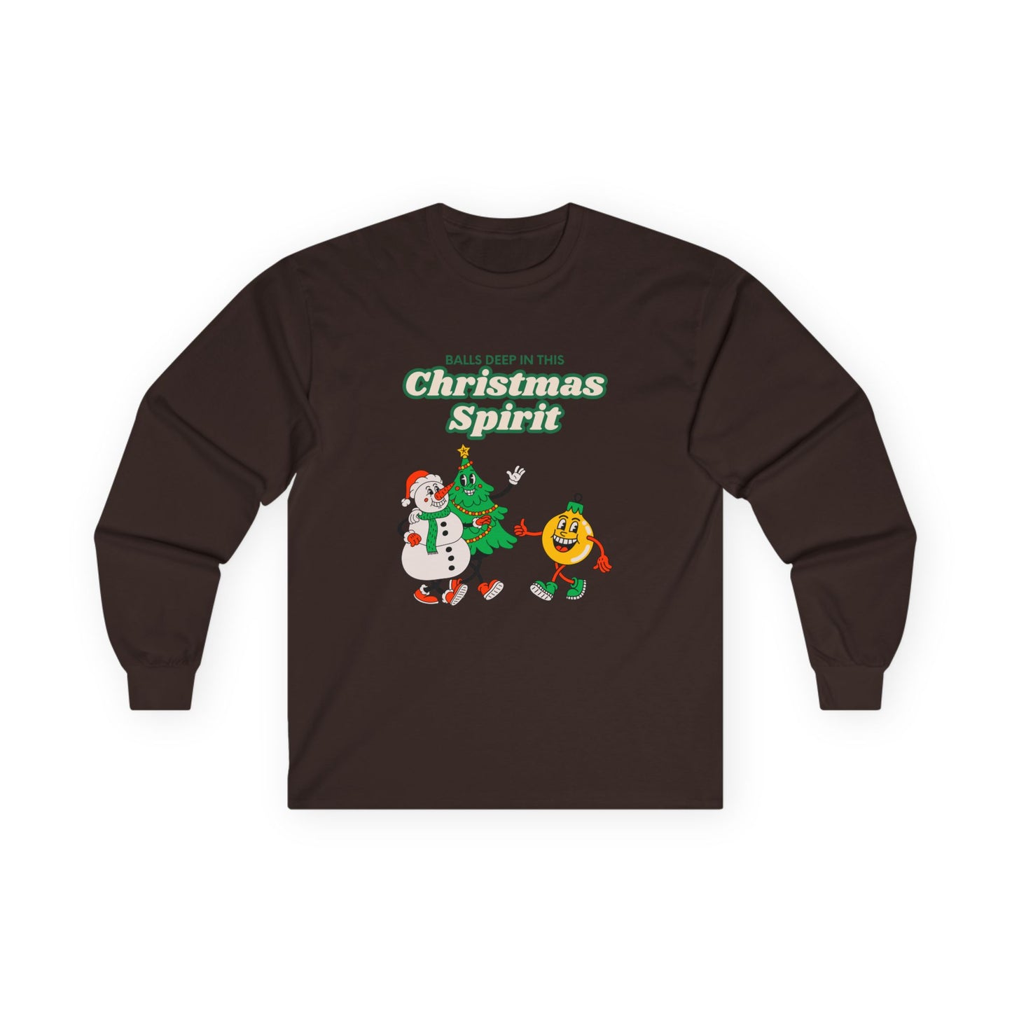 Friday Knights - Balls deep in the Christmas Spirit NONFLEECE sweater