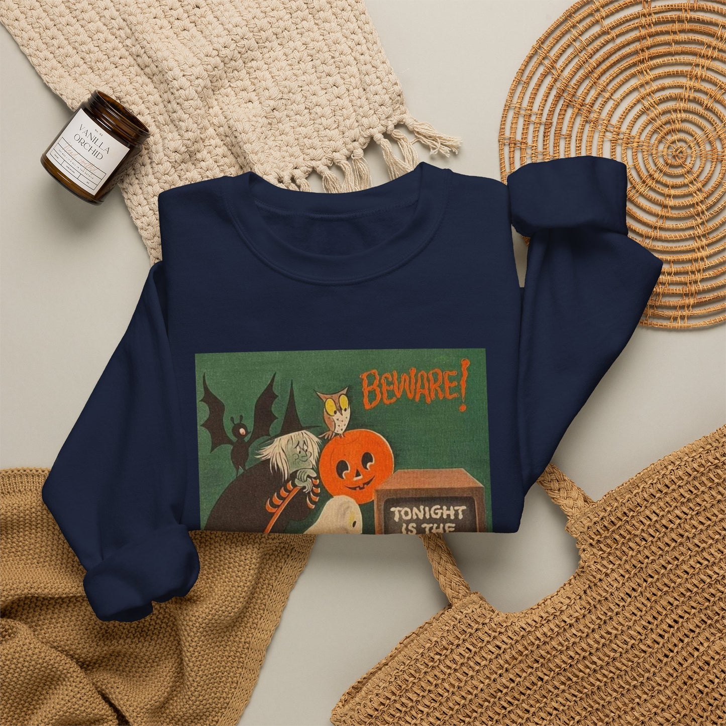 Friday Knights - "Beware! Tonight Is The Night" Vintage Graphic