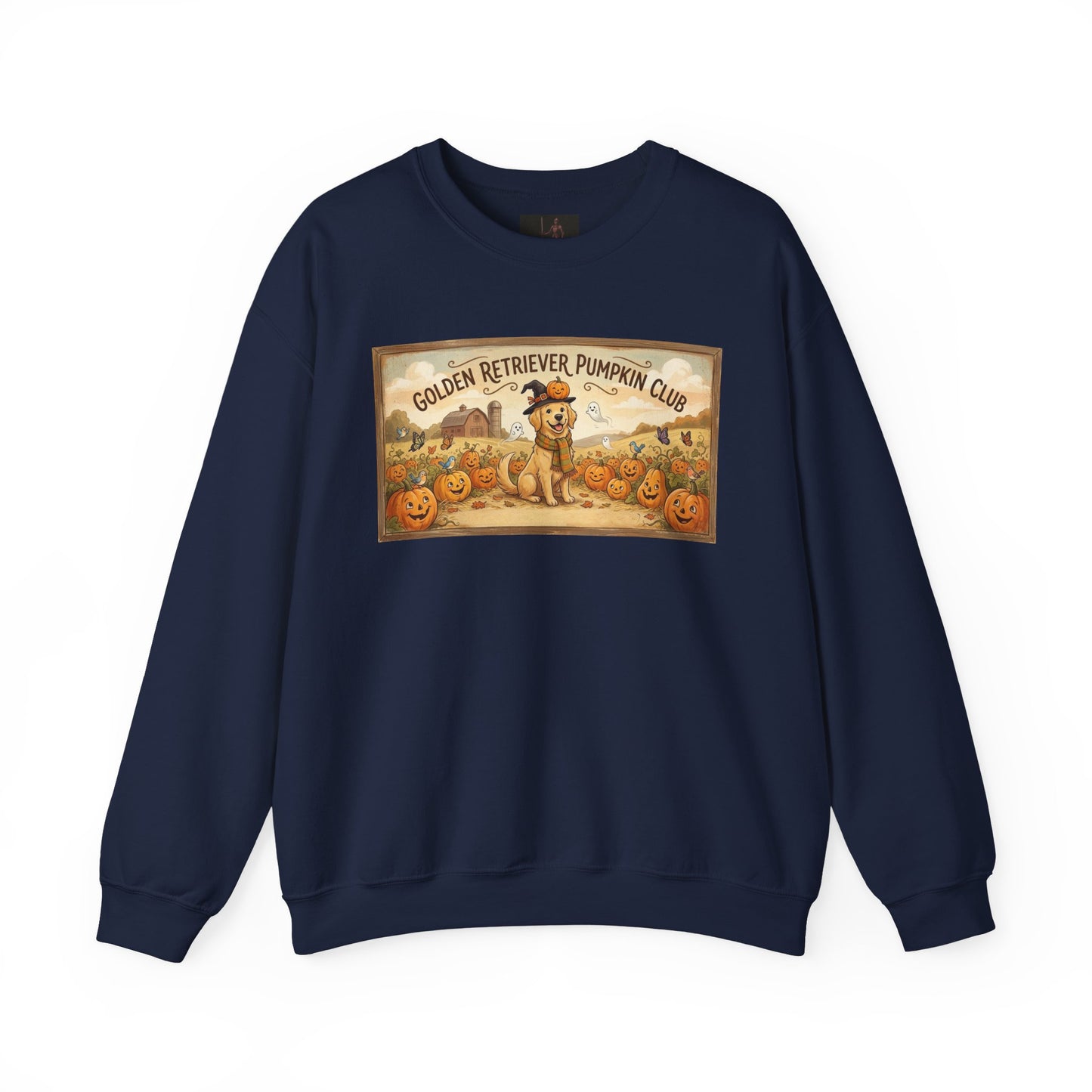 Friday Knights - Golden Retriever Pumpkin Club Sweatshirt