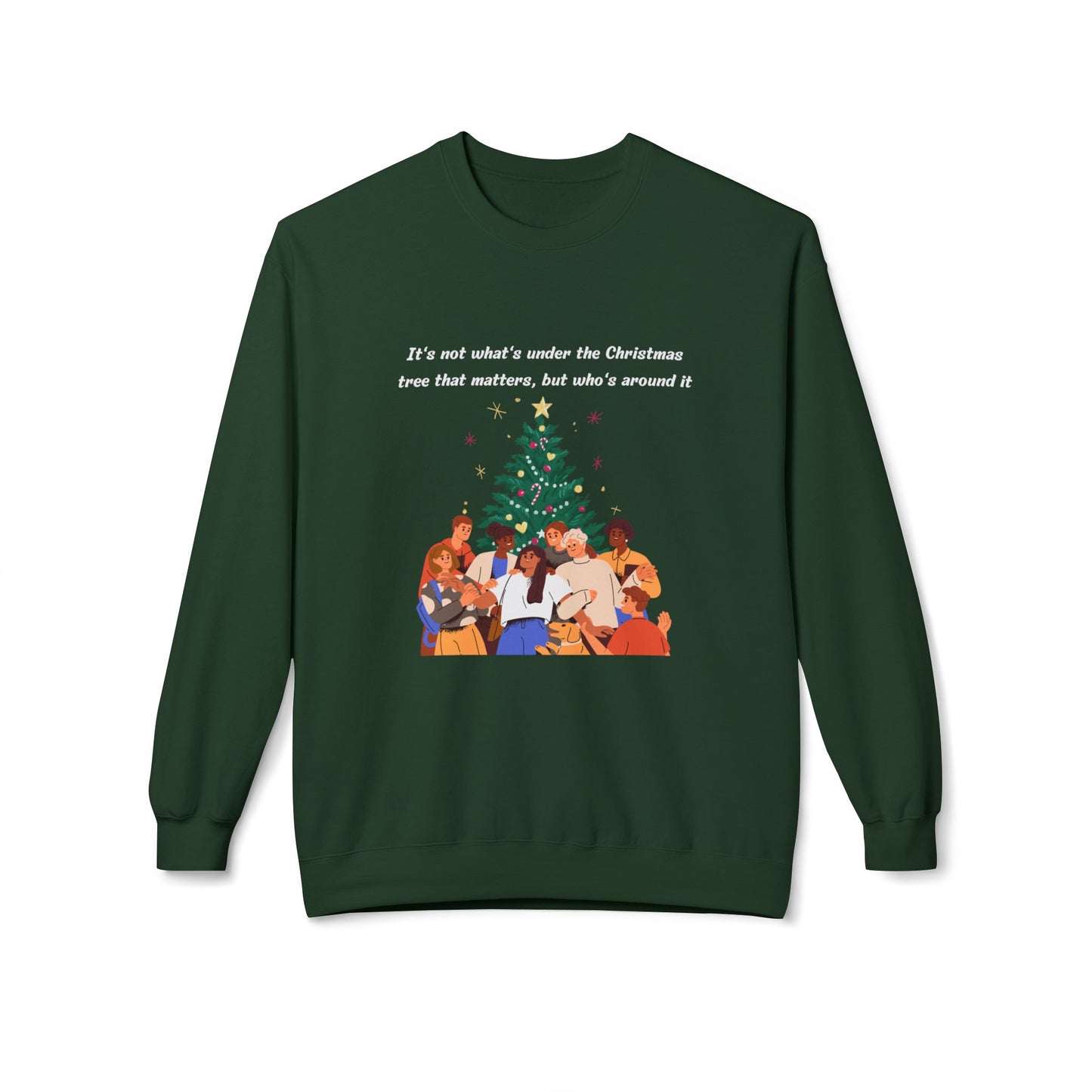 Friday Knights - Holiday Family Christmas Tree Sweatshirt