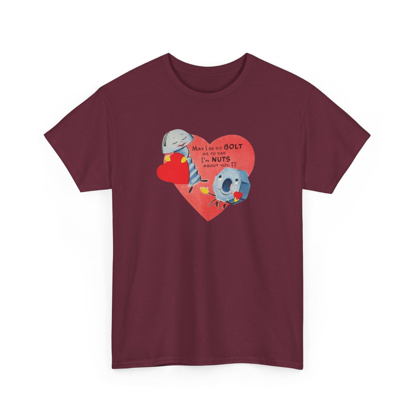 Friday Knights - Vintage Valentine Bolt and Nut tee