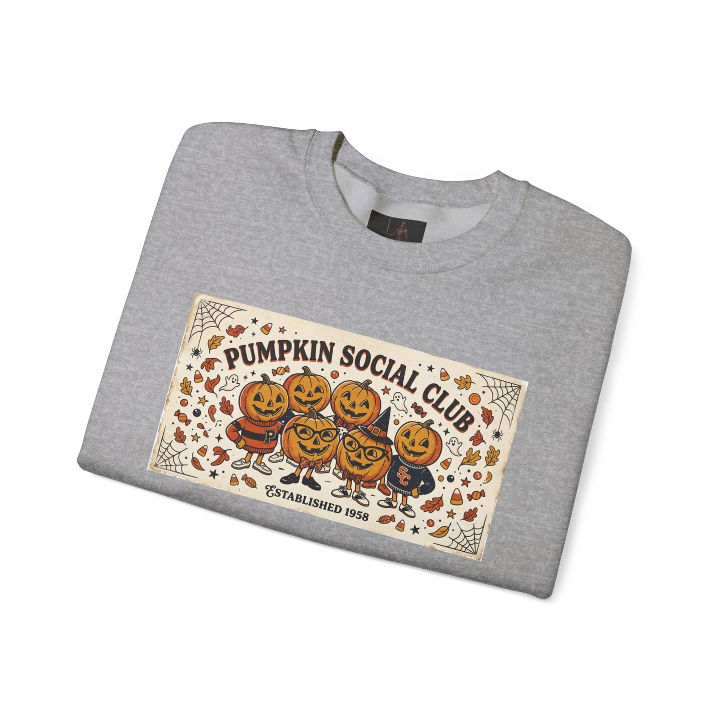 Friday Knights - Pumpkin Social Club Crewneck Sweatshirt