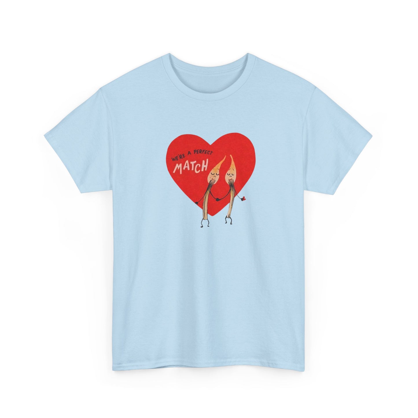 Friday Knights - vintage Valentine's perfect Match Tee