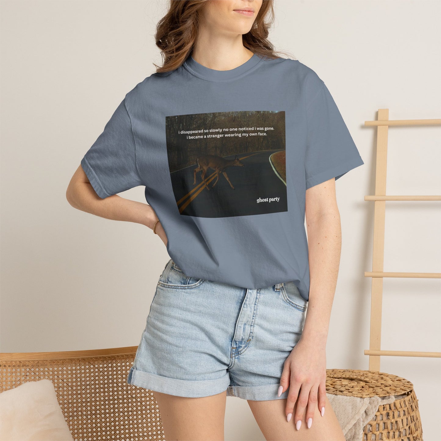 I disappeared slowly deer tee