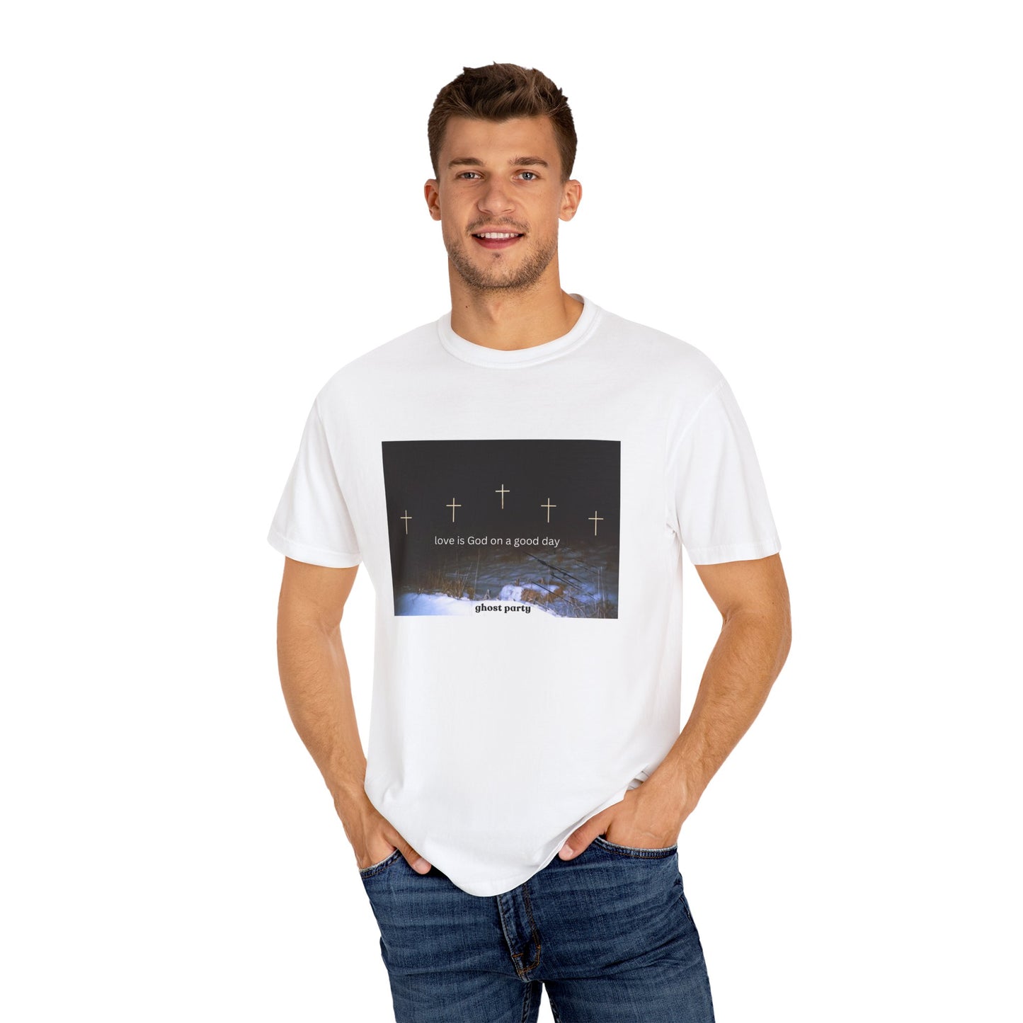 Love is God on a Good Day tee