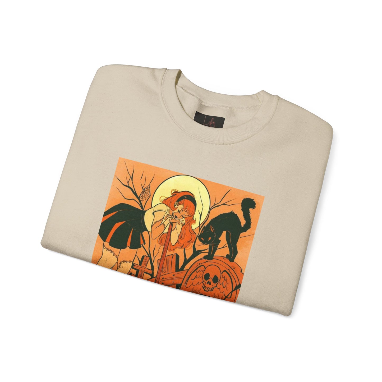 Friday Knights -Halloween Graveyard sweater