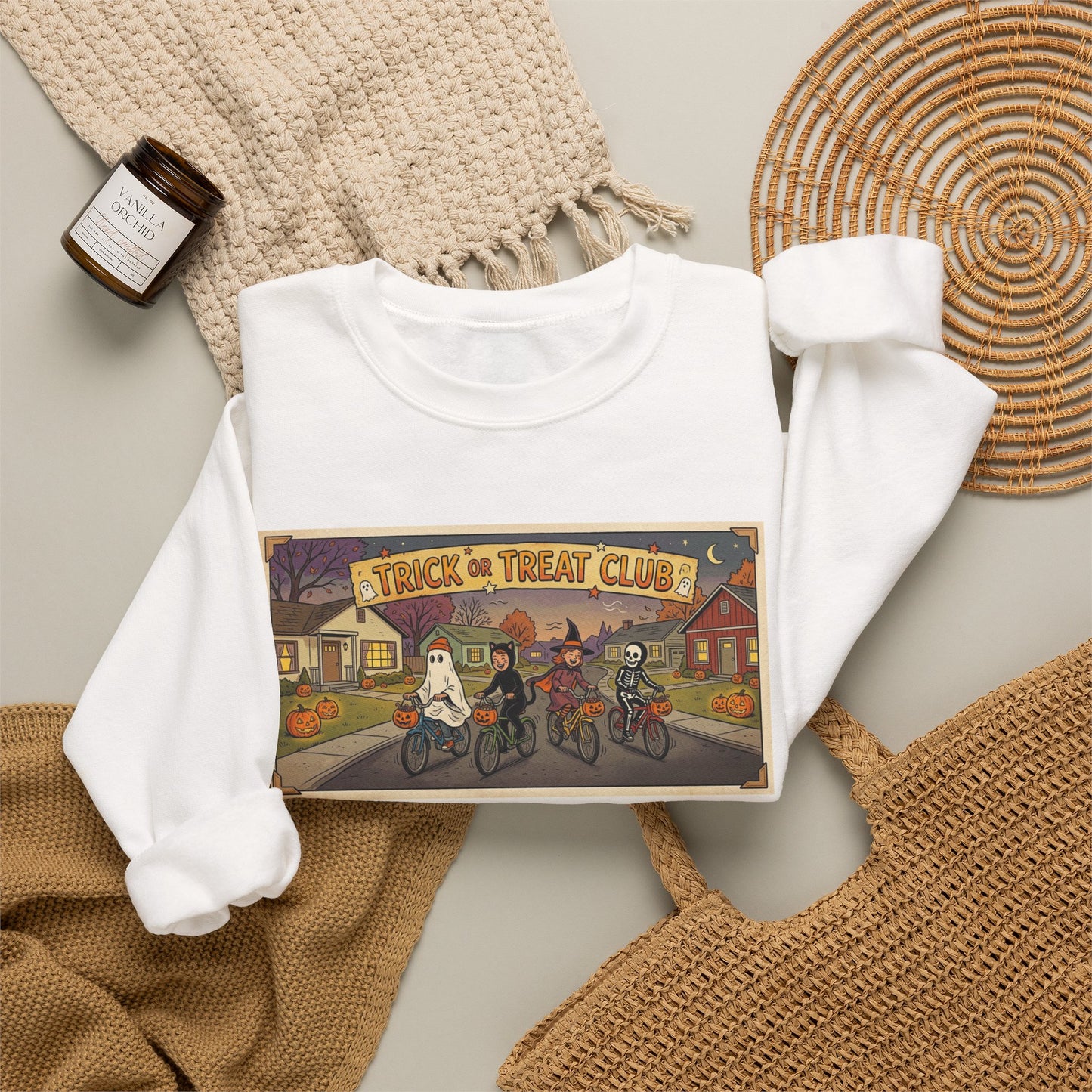Friday Knights- Trick-or-Treat Club Crewneck