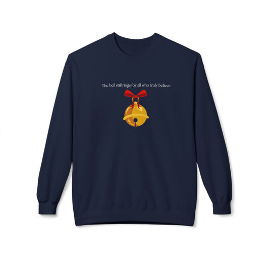 Friday Knights - The bell still rings for those who believe...Fleece Crewneck Sweatshirt