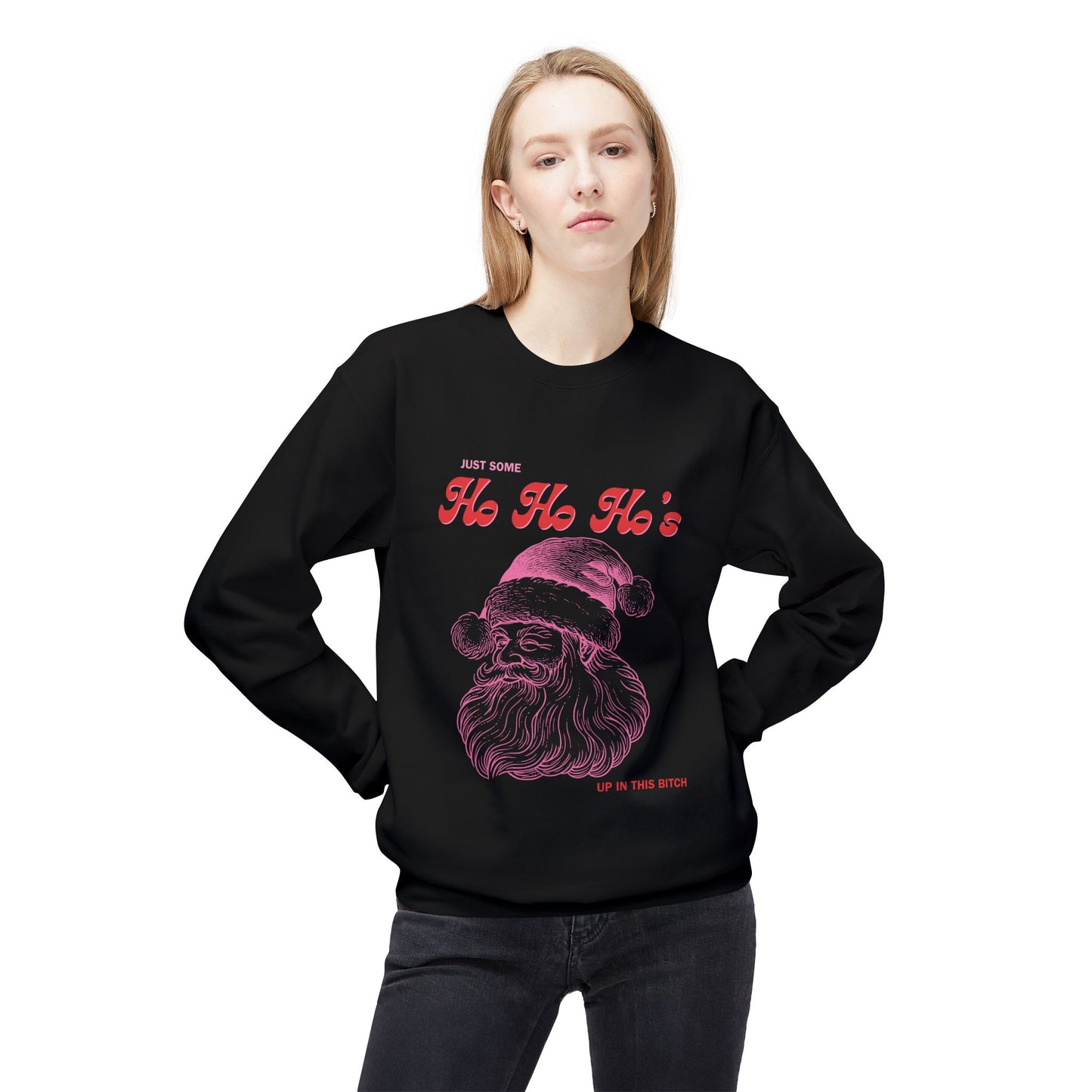 Friday Knights - bunch of ho ho ho ho up in this b*tch sweater