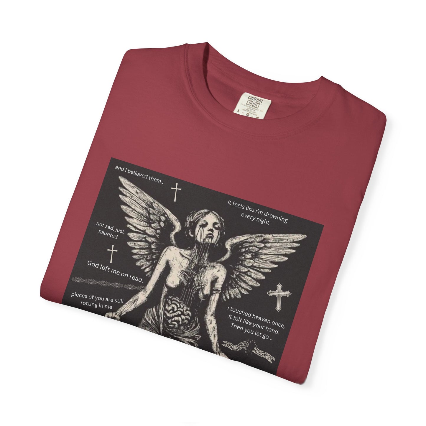 drowning angel tee