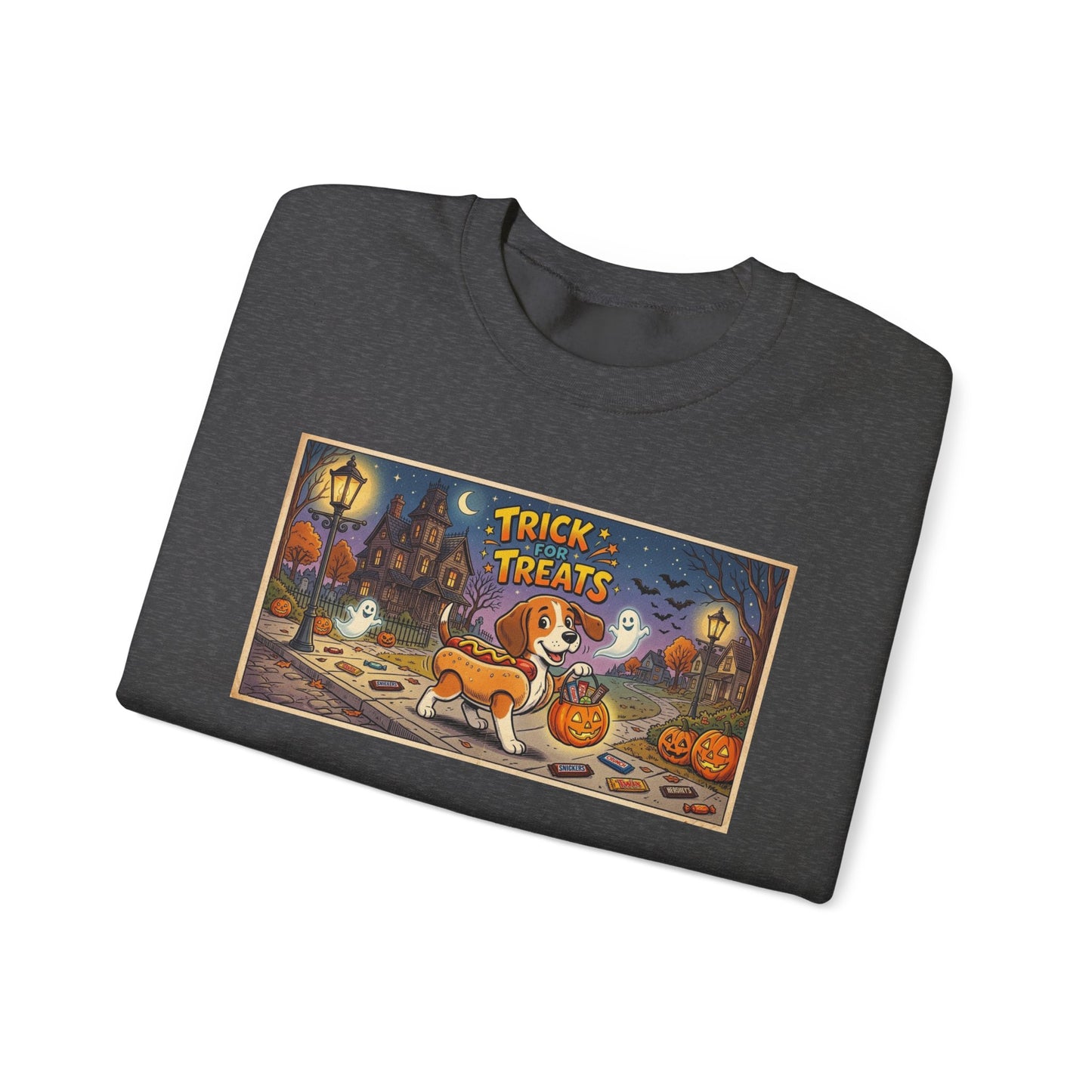 Friday Knights - Corgi 'Trick for Treats' Crewneck Sweatshirt
