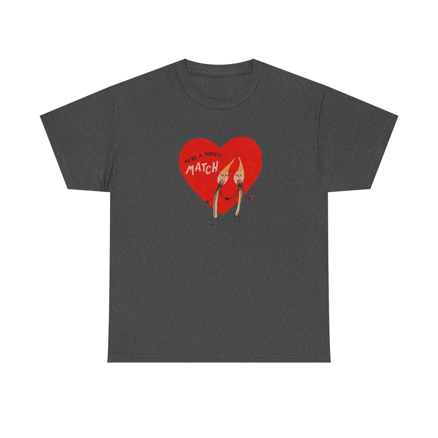 Friday Knights - vintage Valentine's perfect Match Tee