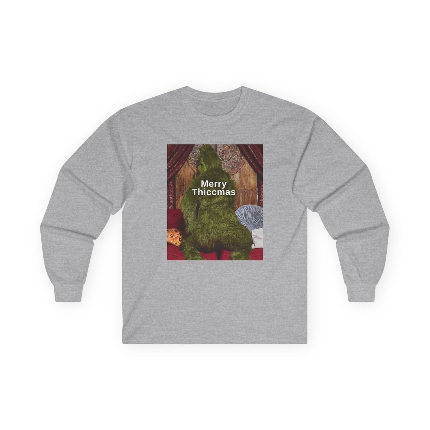 Friday Knights - Merry Thiccmas grinch NONFLEECE sweater