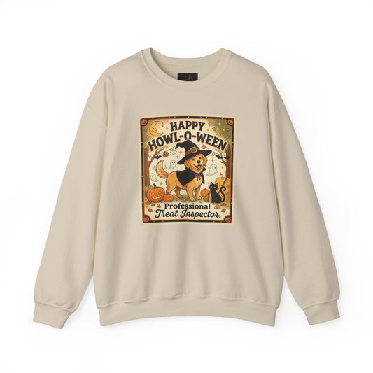 Friday Knights - "Happy Howl-O-Ween" Professional Treat Inspector Crewneck