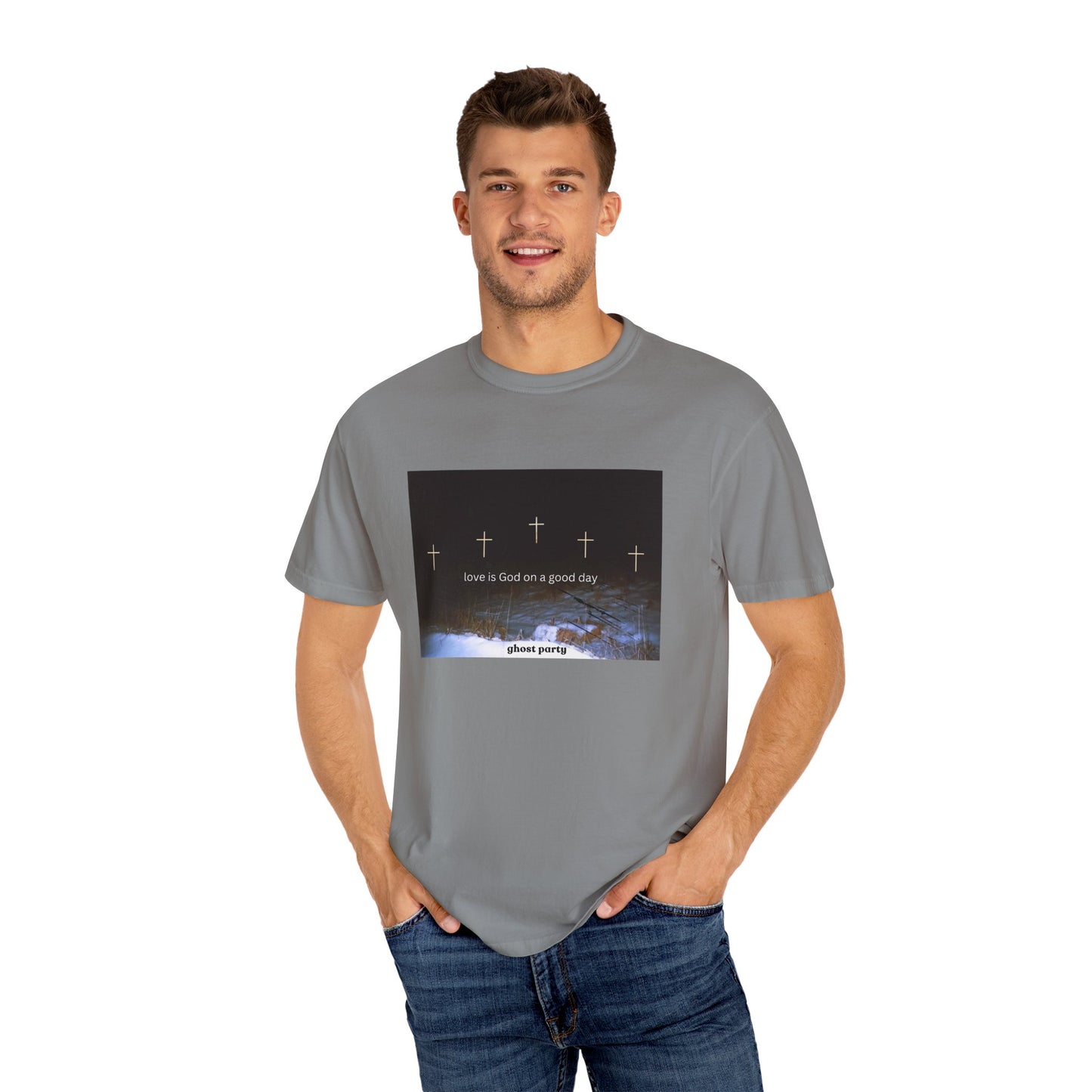 Love is God on a Good Day tee