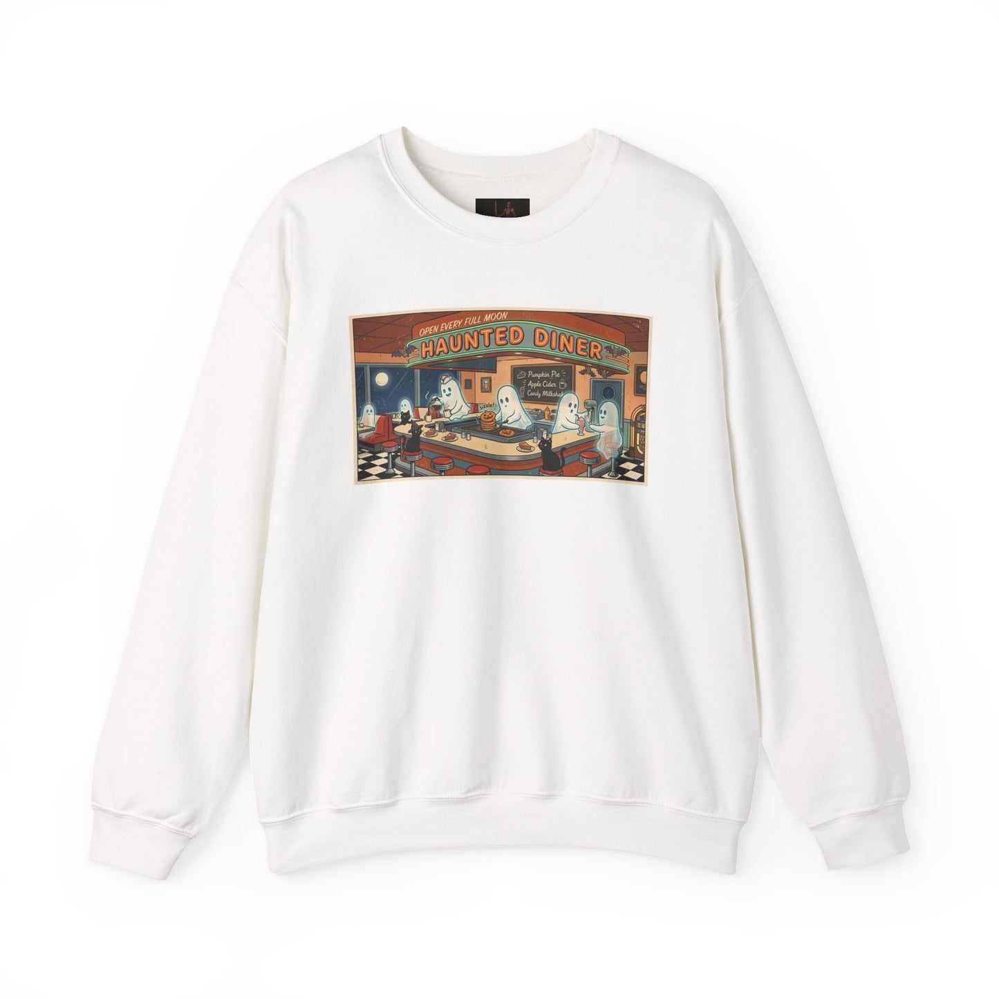 Friday Knights - Haunted Diner Crewneck Sweatshirt