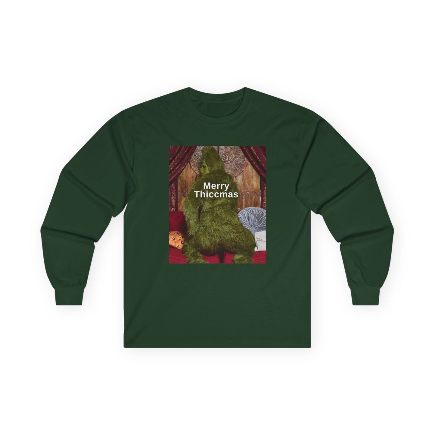 Friday Knights - Merry Thiccmas grinch NONFLEECE sweater