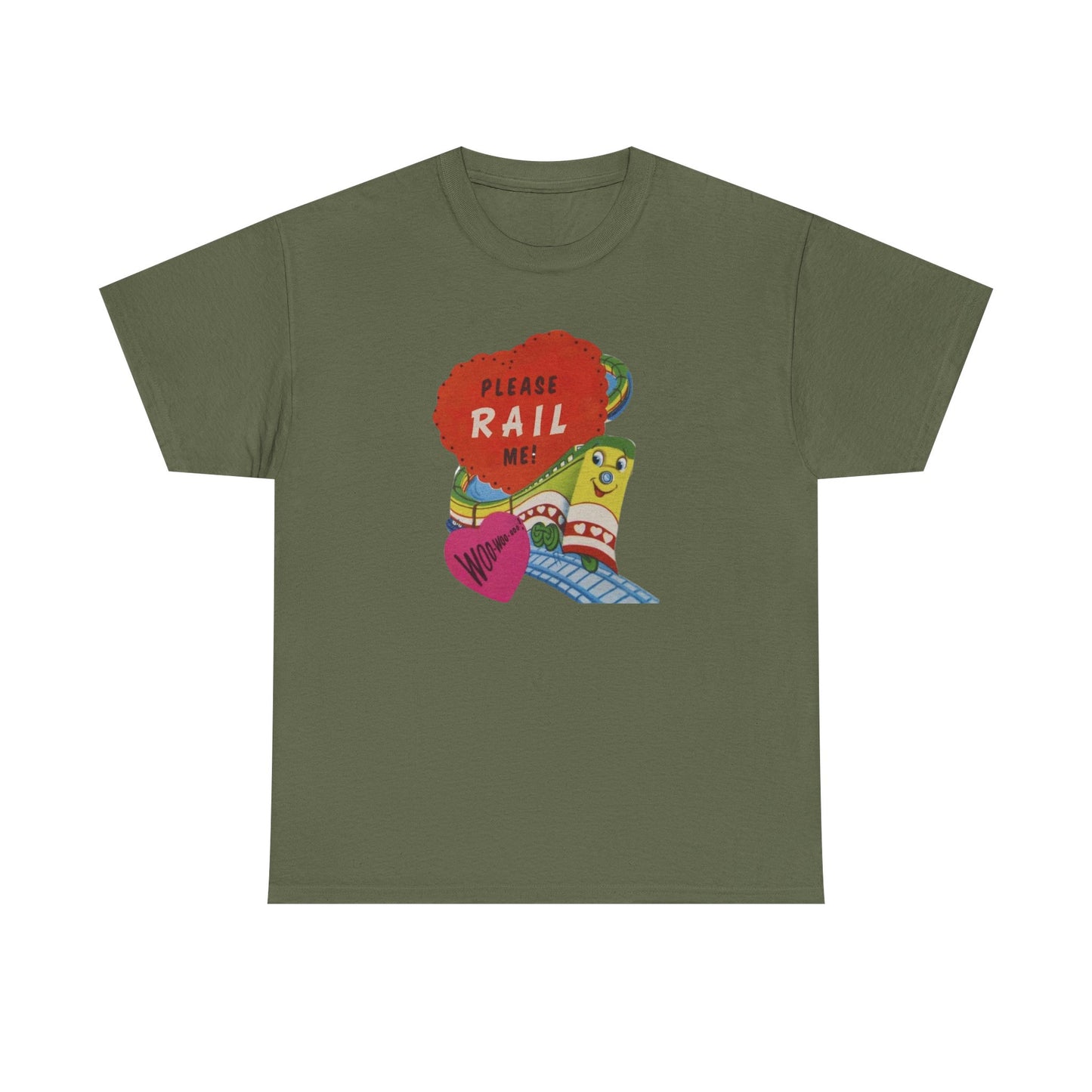Friday Knights - Please Rail Me Cartoon Graphic Tee