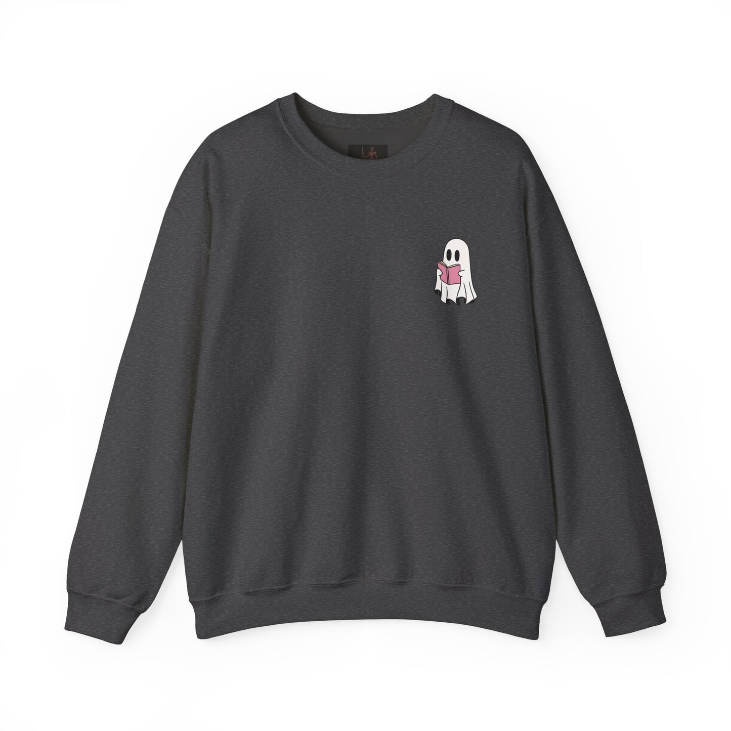 Friday Knights - Ghost Reading Crewneck Sweatshirt
