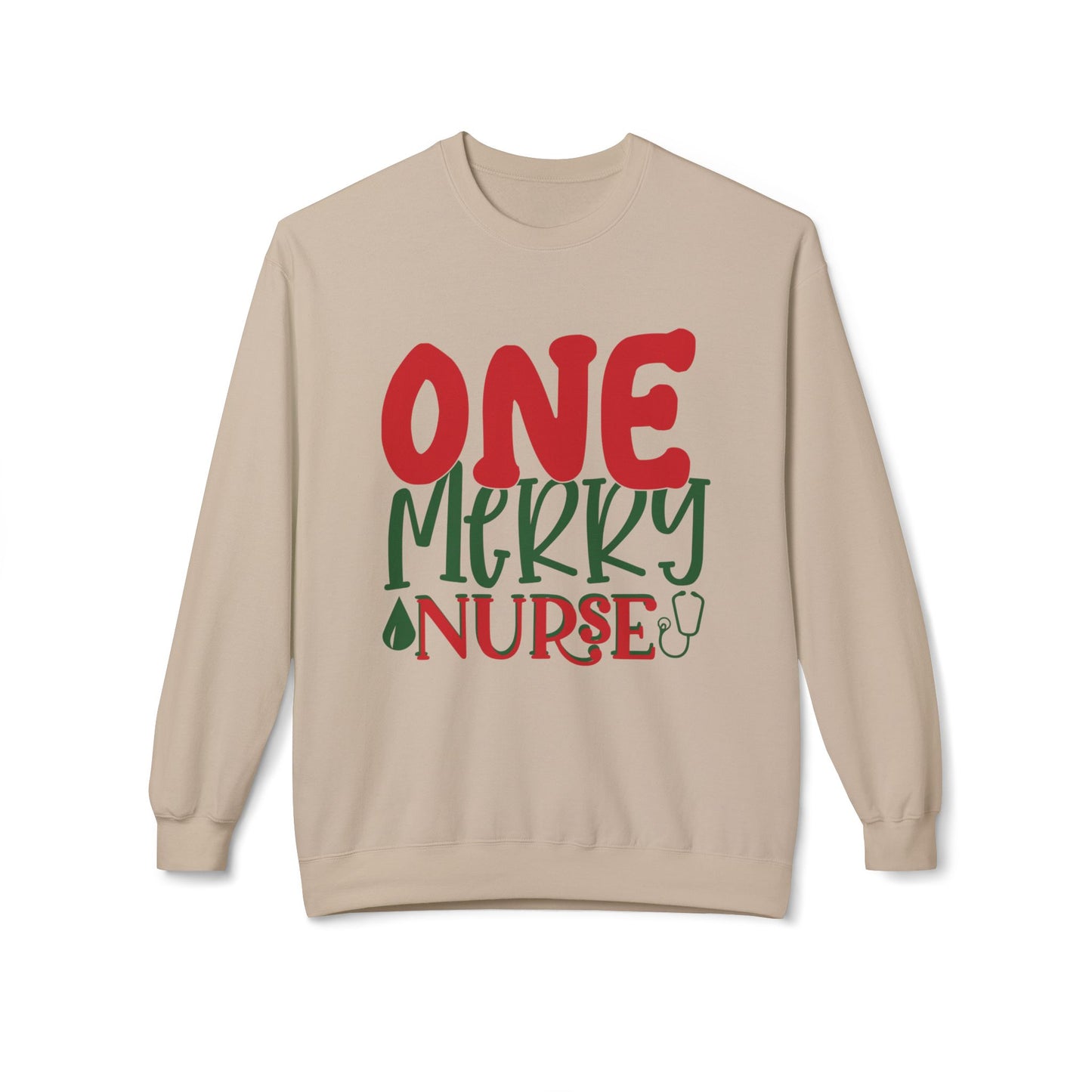 Friday Knights - One Merry Nurse FLEECE Sweatshirt