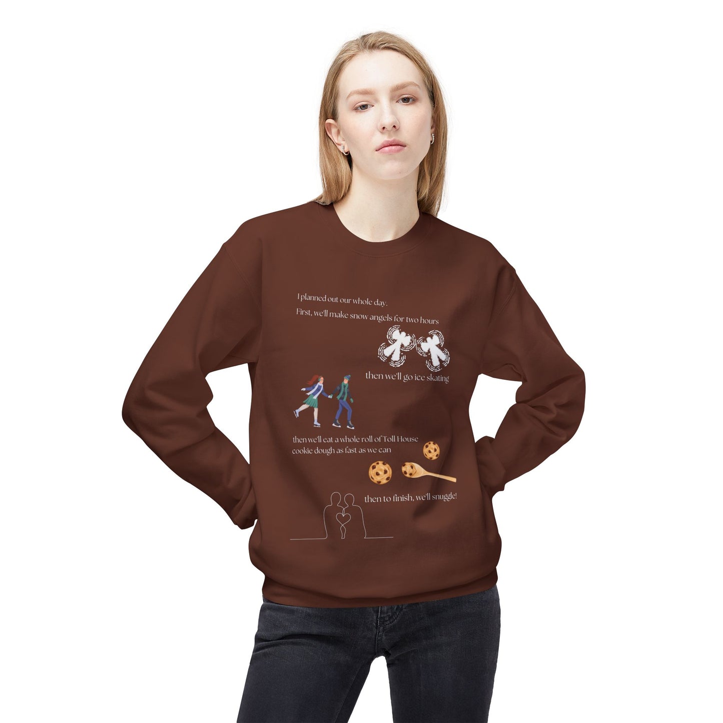 Friday Knights - Our day planned Elf sweater