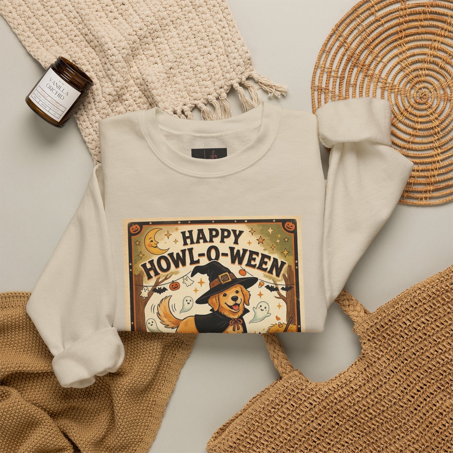 Friday Knights - "Happy Howl-O-Ween" Professional Treat Inspector Crewneck
