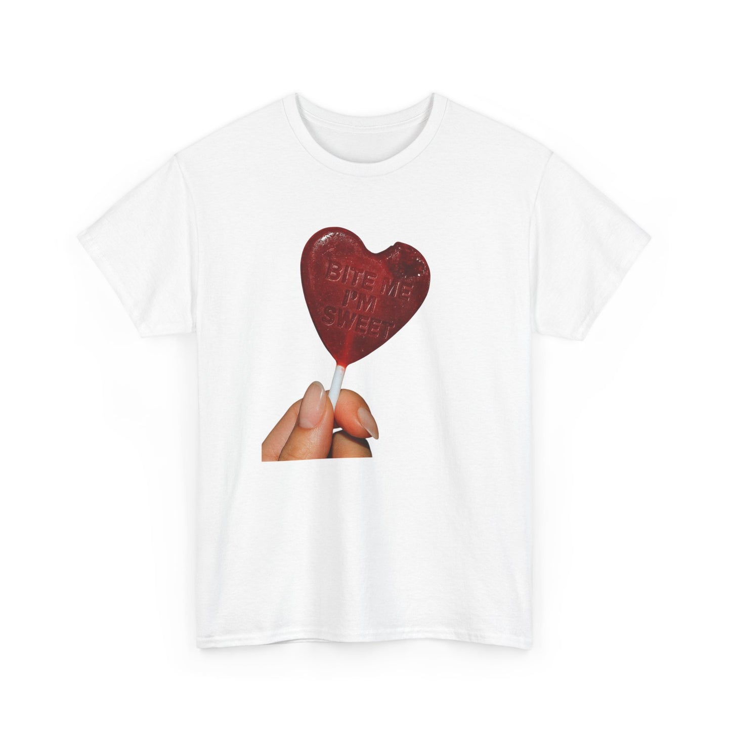 Friday Knights - 'Bite Me' Candy Heart T-Shirt