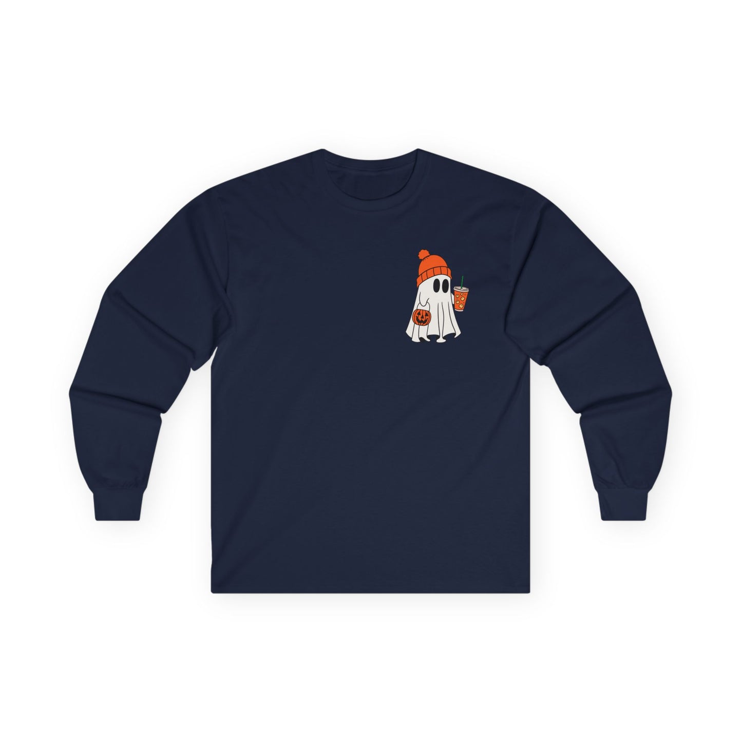 Ghostly iced coffee sweater