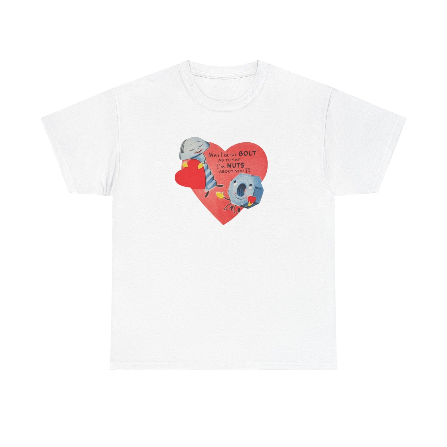 Friday Knights - Vintage Valentine Bolt and Nut tee