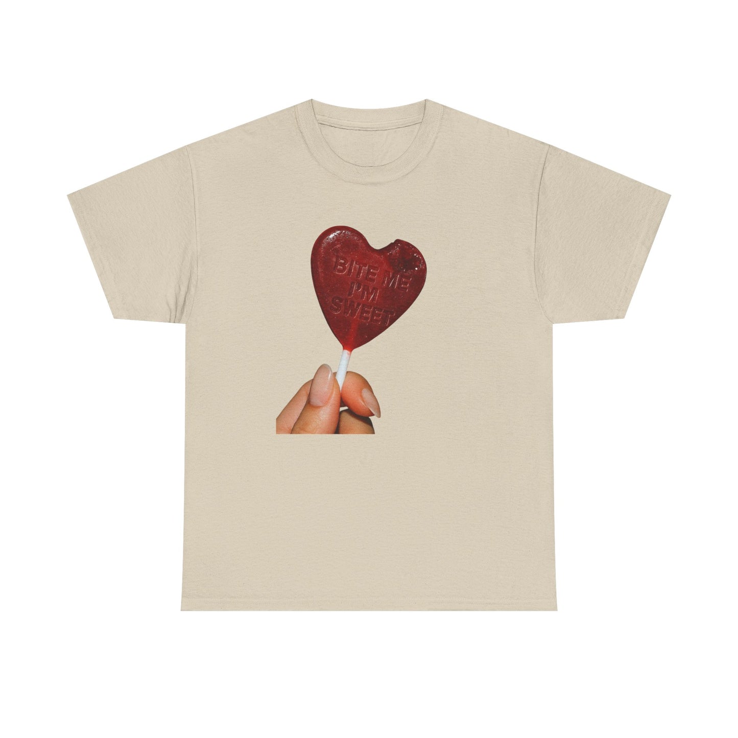 Friday Knights - 'Bite Me' Candy Heart T-Shirt
