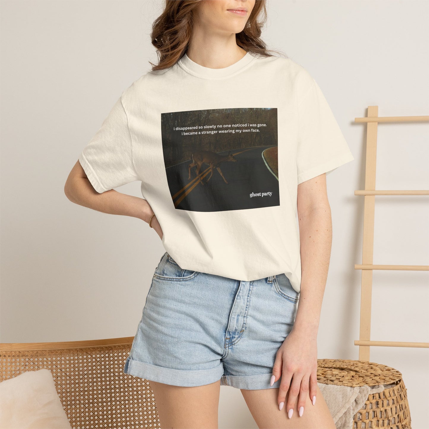 I disappeared slowly deer tee