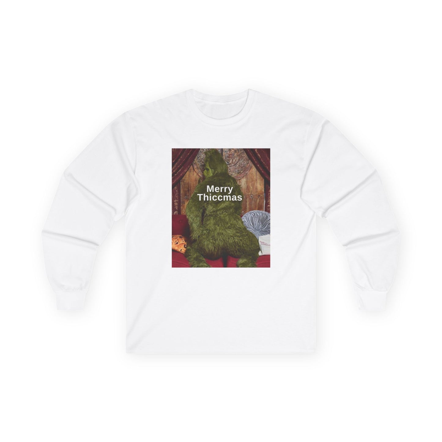 Friday Knights - Merry Thiccmas grinch NONFLEECE sweater