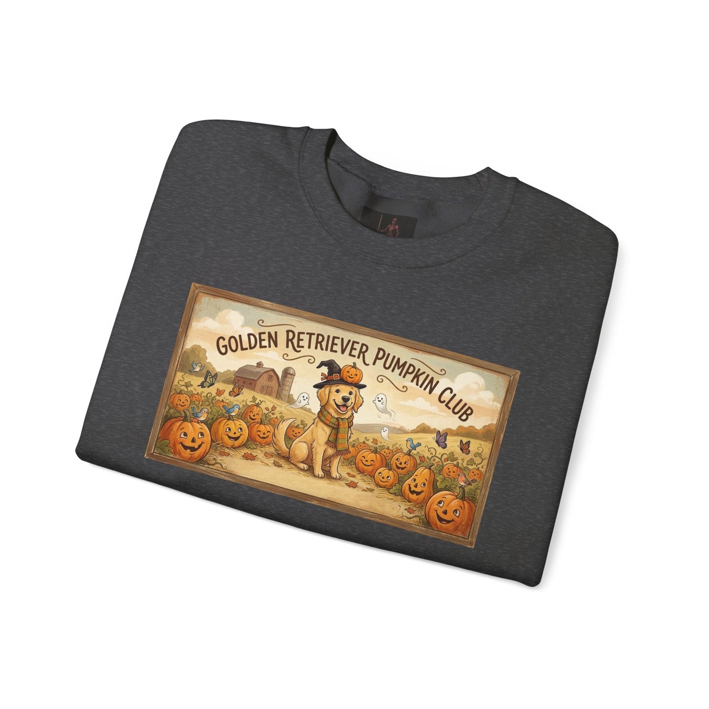Friday Knights - Golden Retriever Pumpkin Club Sweatshirt