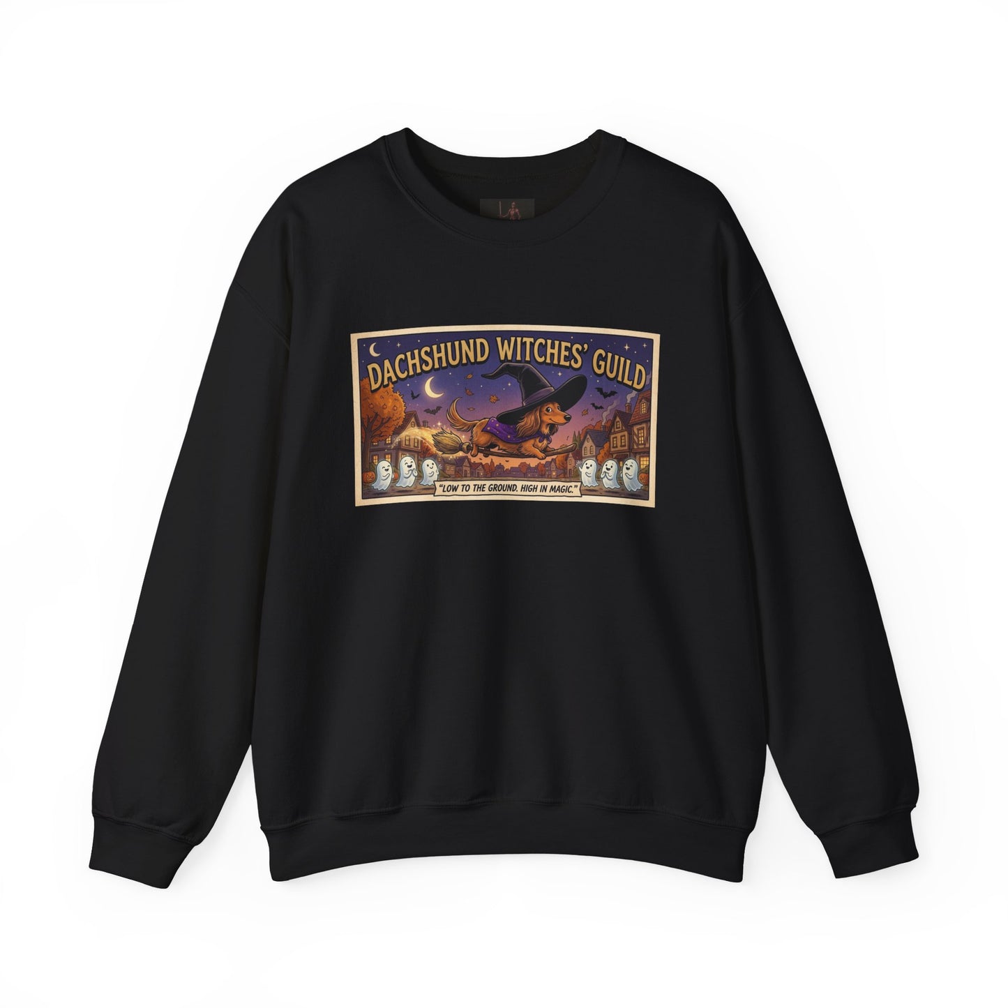 Friday Knights - Dachshund Witches’ Guild Crewneck Sweatshirt