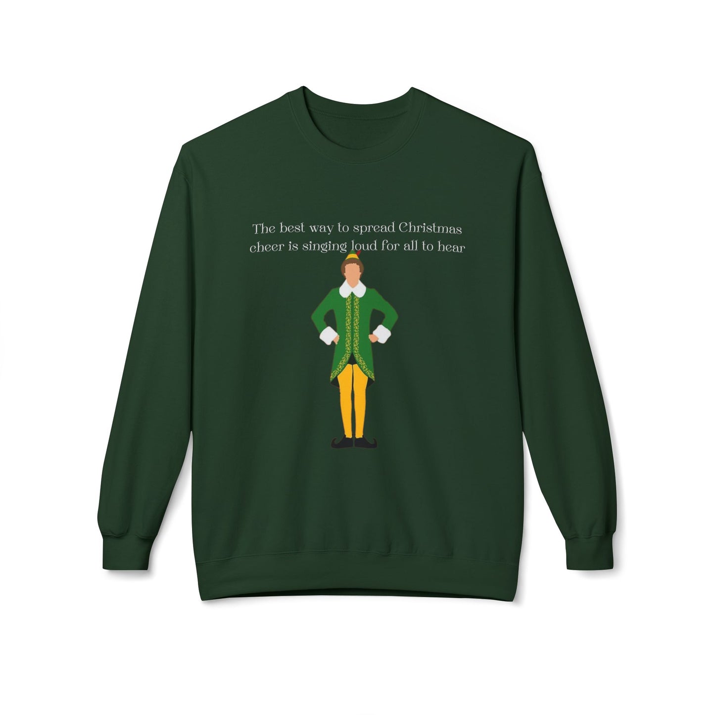 Friday Knights -  The best way to spread Christmas Cheer Softstyle Fleece Crewneck Sweatshirt