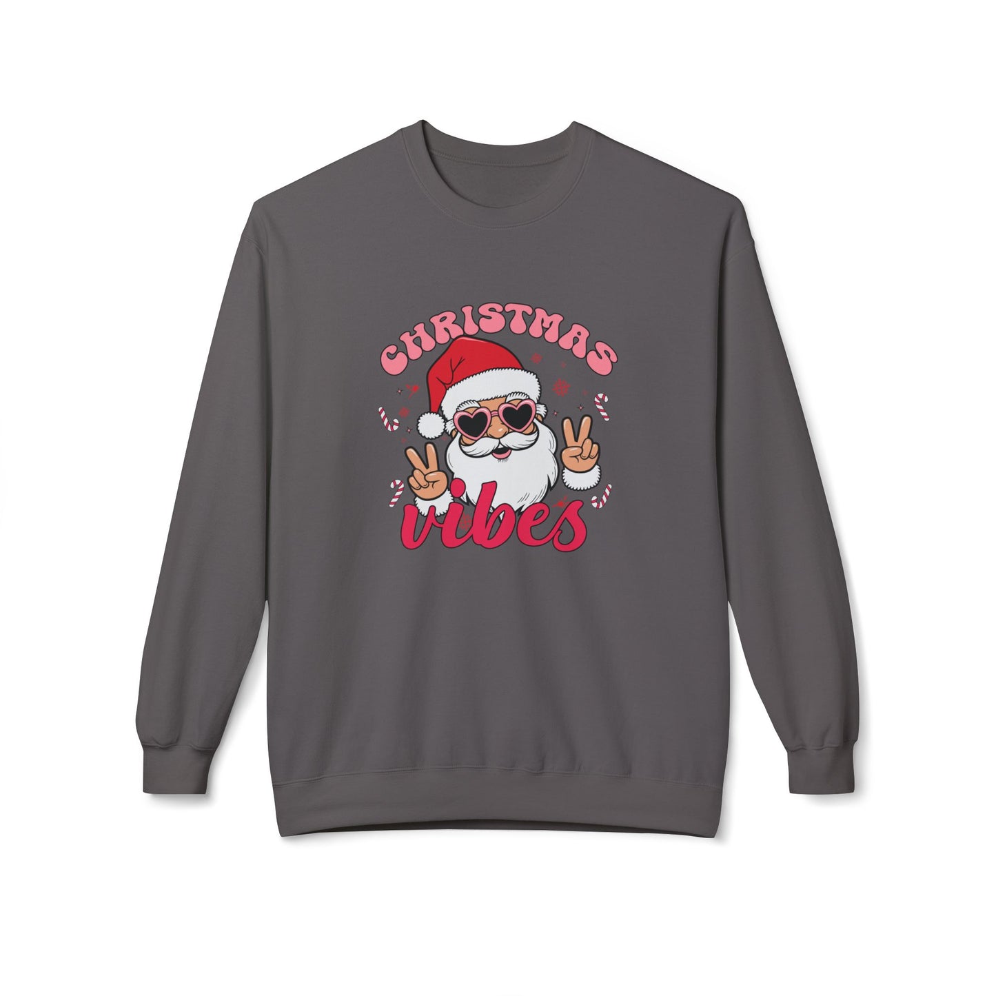 Friday Knights - Christmas Vibes Crewneck fleece Sweatshirt