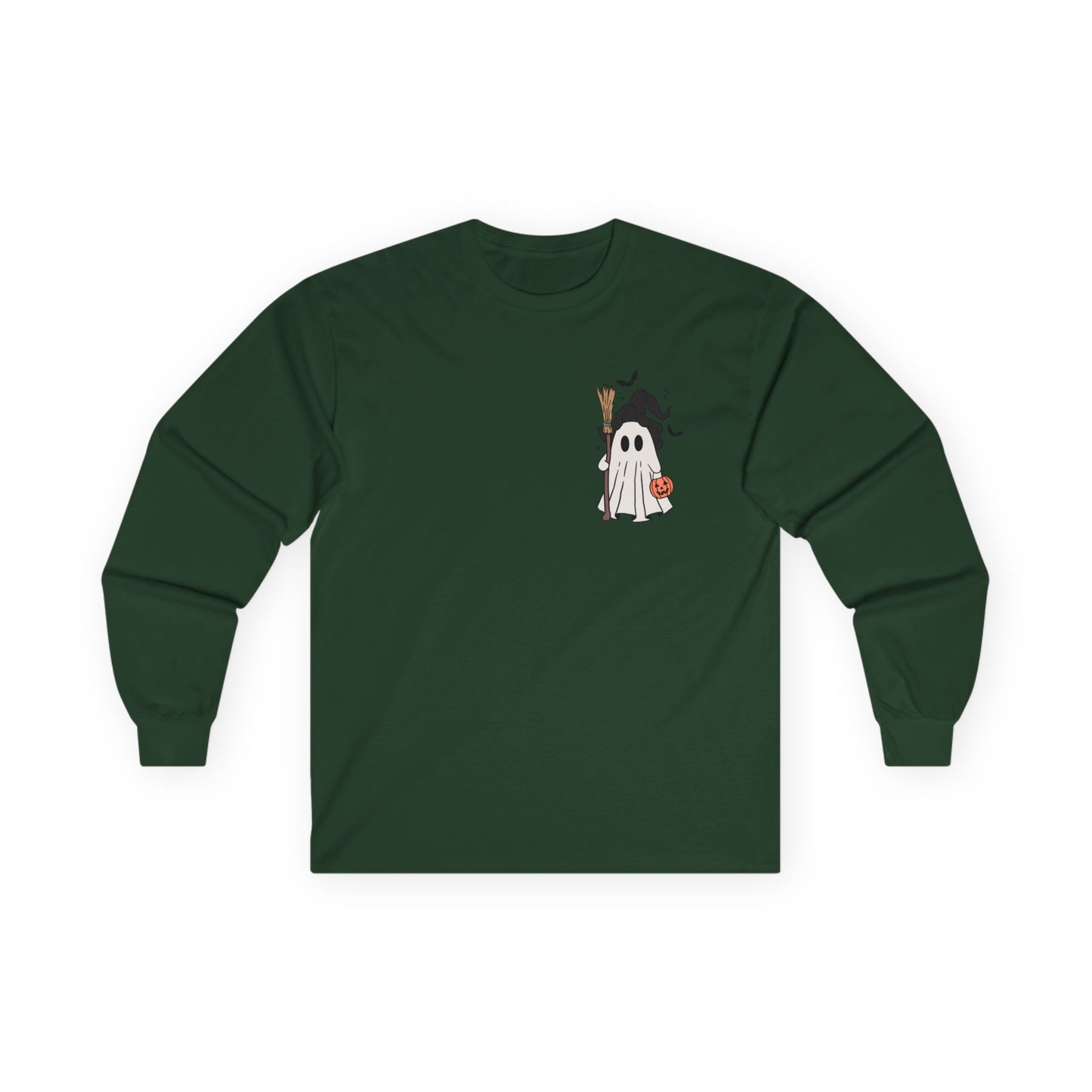Ghost with Broom sweater