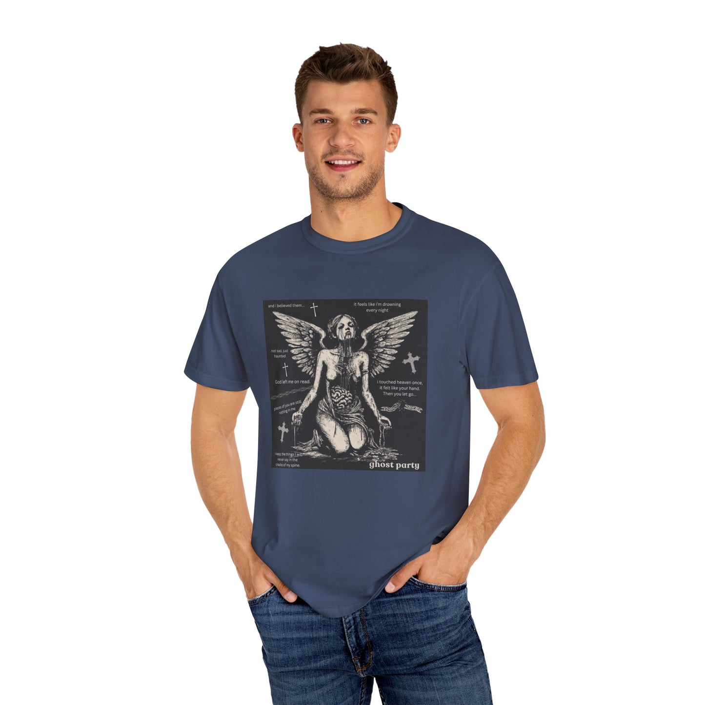 drowning angel tee