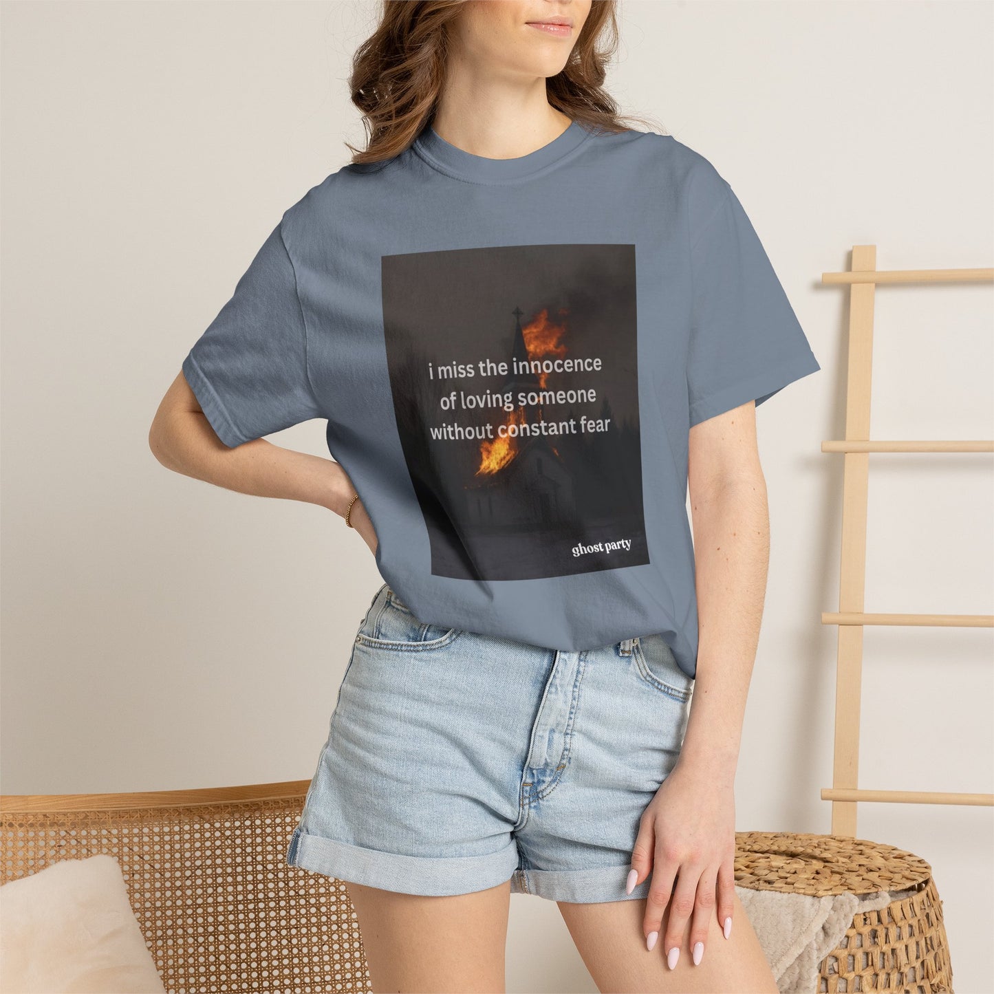“I miss the innocence of loving someone without constant fear” Graphic Tee