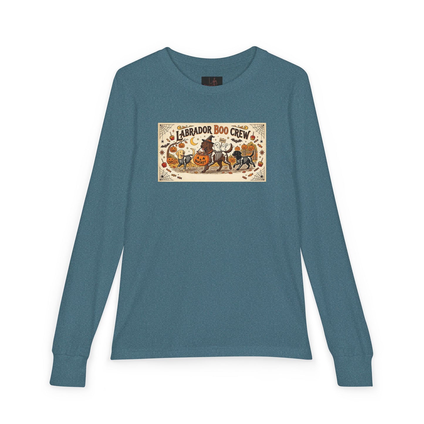 Friday Knights KIDS-  "Labrador Boo Crew" Halloween Dog Graphic