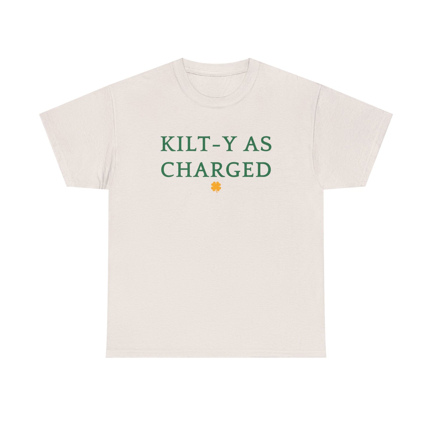 Kilt-y As Charged tee (white)
