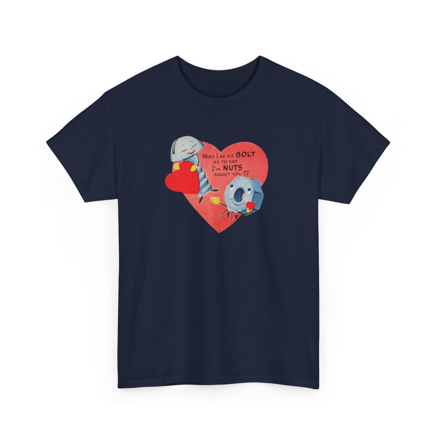 Friday Knights - Vintage Valentine Bolt and Nut tee