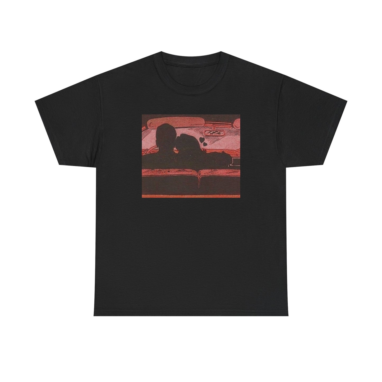 Friday Knights — Red Noir Silhouette Car Scene