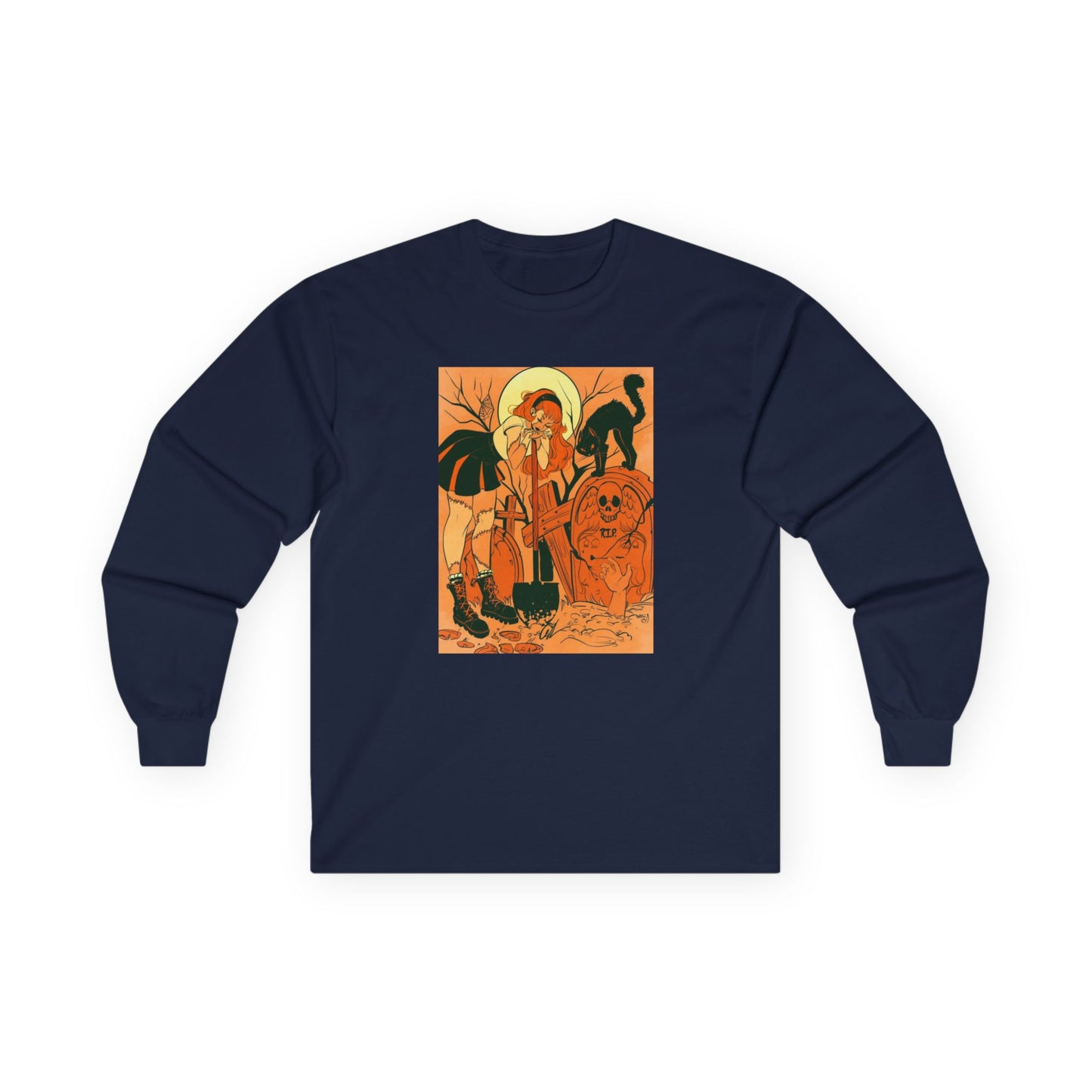 cute graveyard sweater