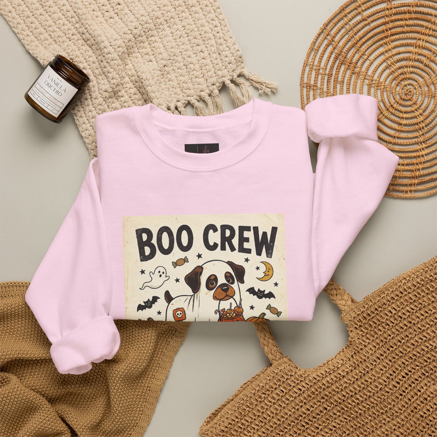 Friday Knights- Boo Crew Halloween Sweatshirt