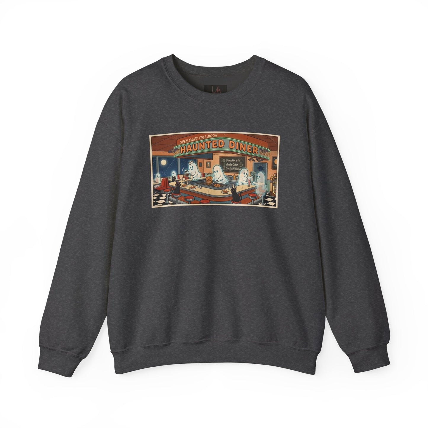 Friday Knights - Haunted Diner Crewneck Sweatshirt