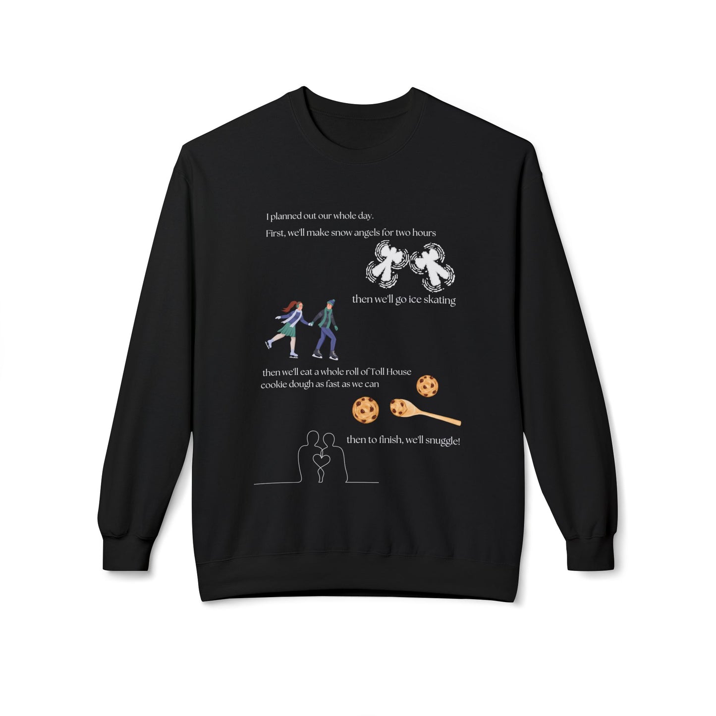 Friday Knights - Our day planned Elf sweater