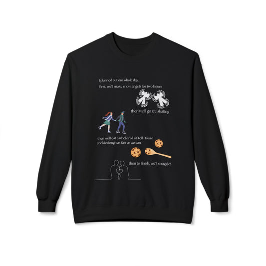 Friday Knights - Our day planned Elf sweater