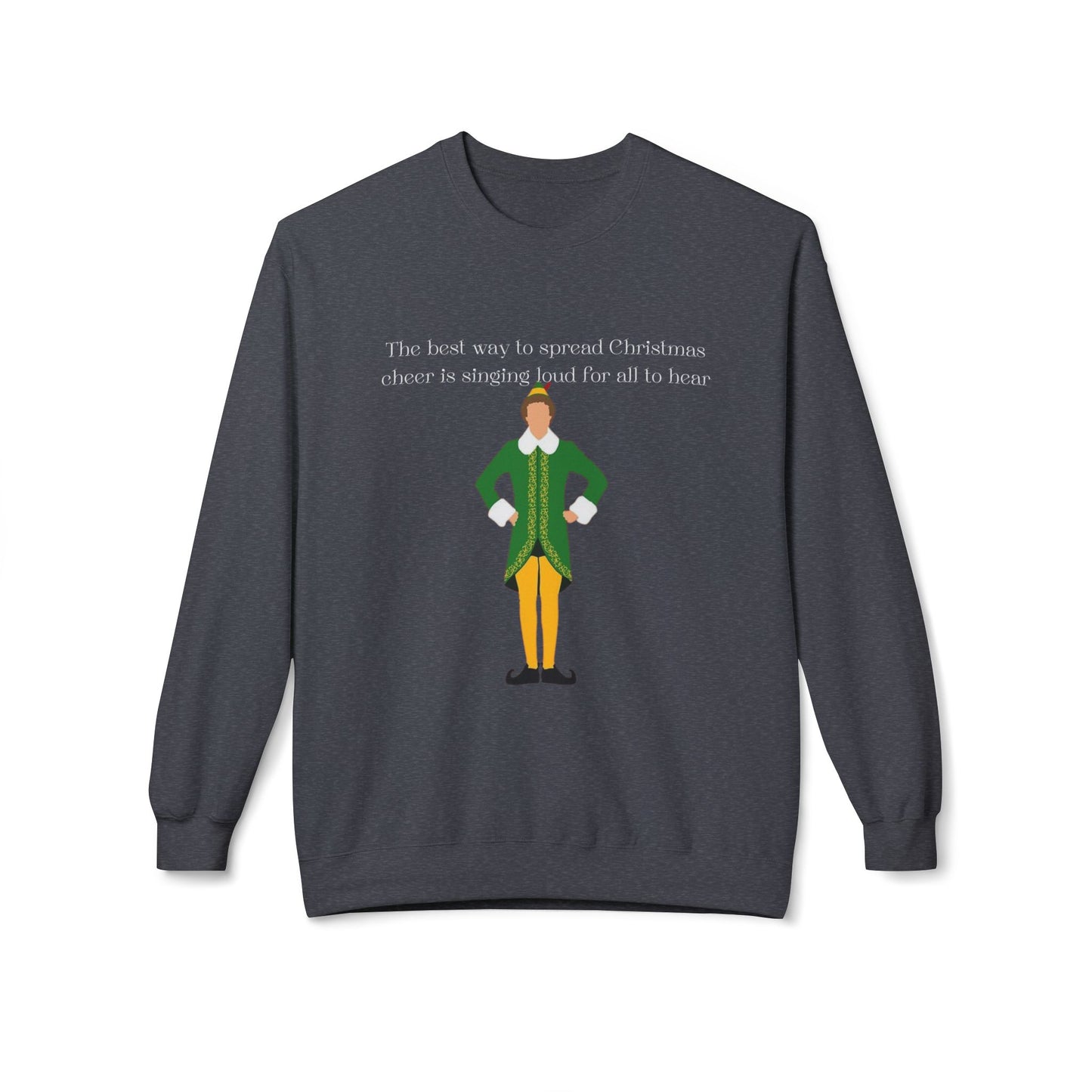 Friday Knights -  The best way to spread Christmas Cheer Softstyle Fleece Crewneck Sweatshirt