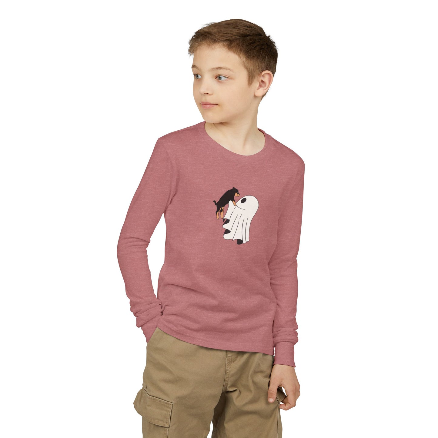 Friday Knights KIDS- Ghost with Rottie graphic